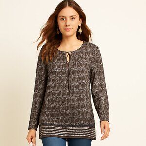 Max Studio Tunic Blouse Sz XS